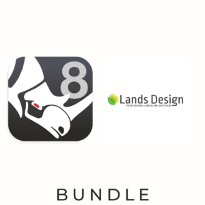 Rhino 8 – Commercial Single User + Lands Design -  2 Perpetual Licenses Discount Bundle