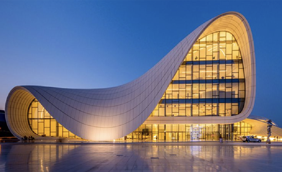 a photo of an opera house